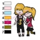 Cooper and Gwen Ben10 Embroidery Design
